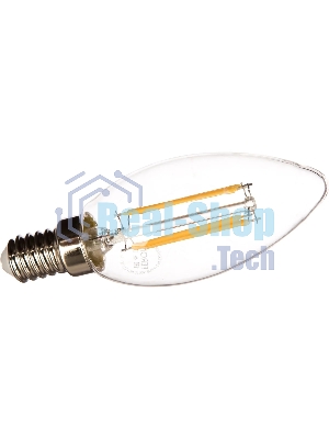 Лампа светодиодная Feron LB-713 11Вт Е14 теплый свеча FILAMENT