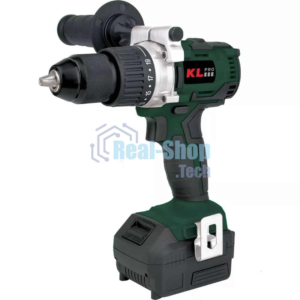 Дрель-шуруповерт Klpro KLNM18B-50, 18 В, 5 Ач, 60 Нм, бесщеточный