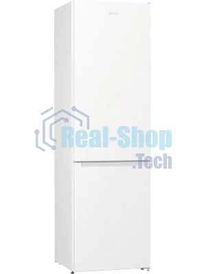 Холодильник Gorenje NRK6201EW4 белый двухкамерный 235/96 л морозилка снизу, No Frost