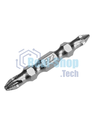 Бита двухстор. Gross PZ2-PZ1х45 мм, сталь S2, 10 шт.