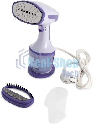 Отпариватель Vitek VT-2660 белый/фиолетовый, 1600 Вт, 30 г/мин, 250 мл