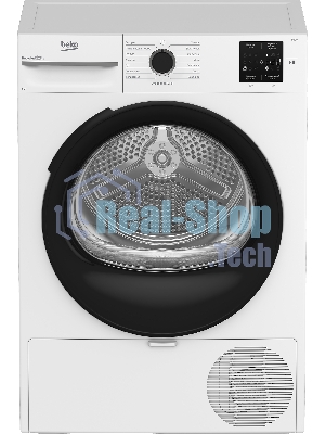 Сушильная машина Beko BM3T38220 белый, 8 кг, сушка - конденсационная, программ - 15, 59.8 x 84.6 x 54.5 см