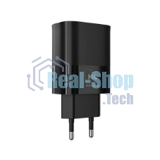 Сетевое зарядное устройство MORE CHOICE (4620202553386) NC09 1USB 3.0A QC3.0 15W, черный
