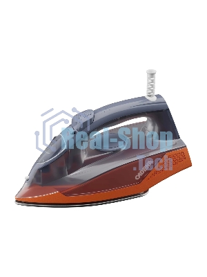 Утюг Cadena IC307C серый, 2400 Вт, 25 г/мин, 160 г/мин, 230 мл