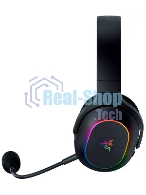 Гарнитура Razer Barracuda X Chroma чёрный, беспроводная, радиоканал, до 70 ч, съёмный микрофон, подсветка