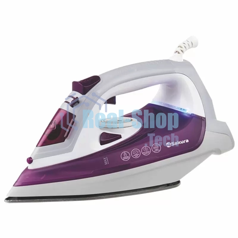 Утюг Sakura SA-3060CWP 2400 Вт керамическая подошва