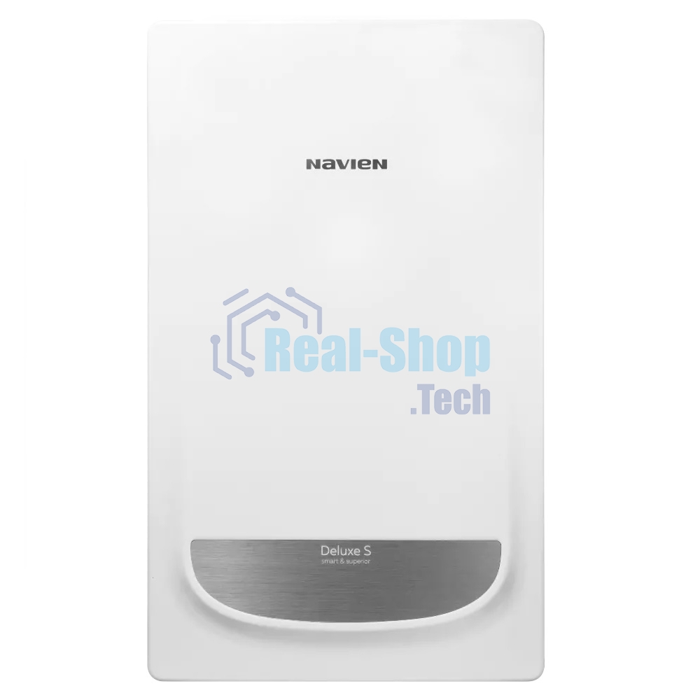 Котел газовый камера закрытая Navien Deluxe S-24k, 2-ух контр, 24 квт, коаксиальный