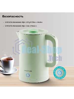 Чайник электрический Galaxy GL 0362 фисташковый