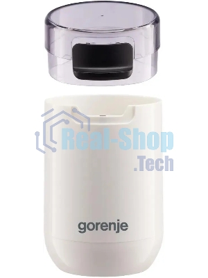 Кофемолка Gorenje SMK150SW 150Вт сист.помол.:одинарный нож вместим.:45гр белый