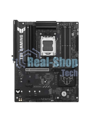 Материнская плата ASUS TUF GAMING B650-E WIFI, AM5, AMD B650, 4xDDR5, 4xSATA, 3xM.2, 1xPCIe 4.0 x16, 1xPCIe 4.0 x16, 1xPCIe x1, 1xDP, 1xHDMI, 1x2.5Gb LAN, Wi-Fi 6E, Bluetooth 5.3, 2xUSB-C (1x10Gbps, 1x20Gbps), 3xUSB-A 5Gbps, 2xUSB-A 10Gbps, 3xUSB-A 2.0, 5x3.5 мм, 7.1, ATX