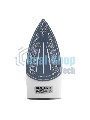Утюг Centek CT-2344 красный, 2400 Вт, 45 г/мин, 145 г/мин, 320 мл