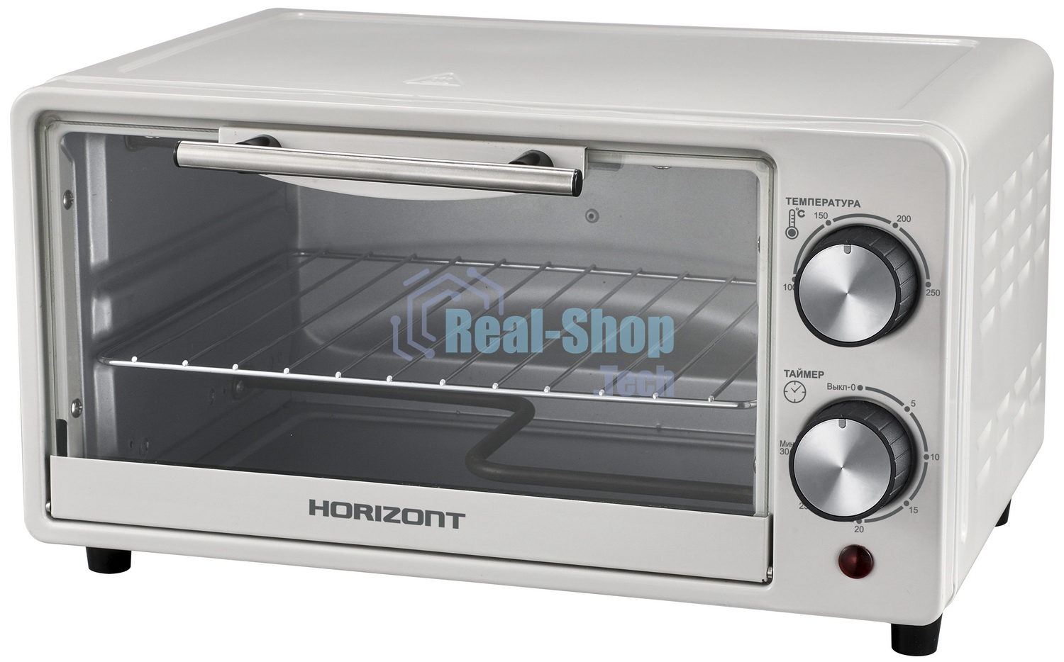 Мини-печь Horizont MO-0904W 800 Вт, 9 л, белый
