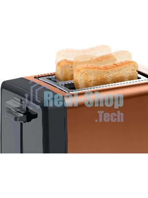 Тостер Bosch TAT4P429 970Вт медь