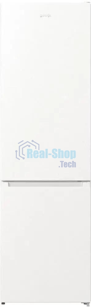 Холодильник Gorenje NRK6201EW4 белый двухкамерный 235/96 л морозилка снизу, No Frost