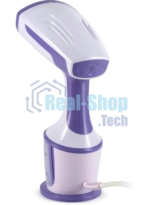 Отпариватель Vitek VT-2660 белый/фиолетовый, 1600 Вт, 30 г/мин, 250 мл