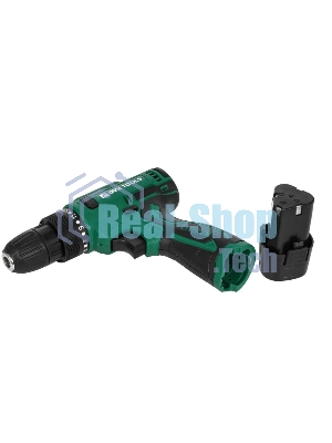 Дрель-шуруповерт Ovk Tools OTCS2AA-12V-1.5A, 12 В, 1,5 Ач, 26 Нм, щеточный
