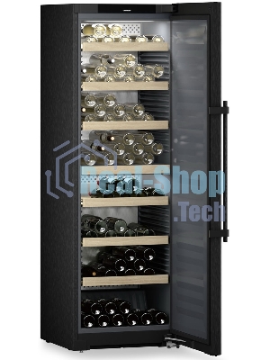 Винный шкаф Liebherr WSbsi 5252-21 001 черный, 413 л, 2 отсека, 155 бут., класс A+