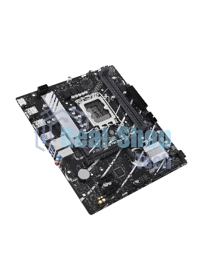 Материнская плата ASUS PRIME B760M-R D4, LGA 1700, Intel B760, 2xDDR4, 4xSATA, 2xM.2, 1xPCIe 4.0 x16, 1xPCIe x1, 1xHDMI, 1x 2.5Gb LAN, 4xUSB-A 2.0, 4xUSB-A 3.2 Gen 1, 3x3.5 мм, 7.1, mATX