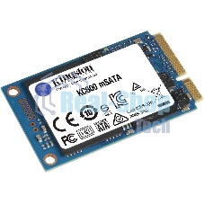 Накопитель SSD Kingston KC600, 1Tb, mSATA, R/W 550/520