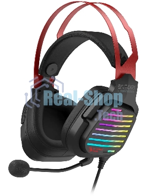 Гарнитура Bloody G560 красный/чёрный, проводная, подсветка