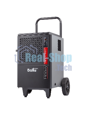Осушитель воздуха Ballu BDI-50L чёрный, 50 л/сутки, 7 л, гигростат, очистка воздуха
