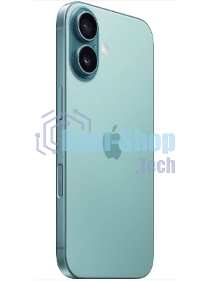 Смартфон Apple iPhone 16 A3287, 8/128Gb, бирюзовый