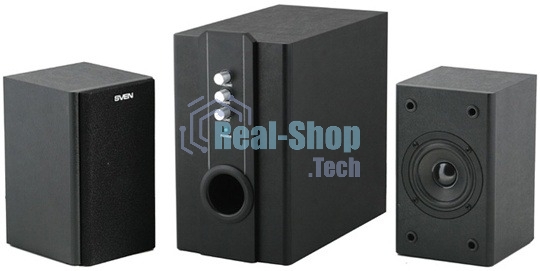 Акустическая система Sven SPS-820 2.1 черный 38Вт