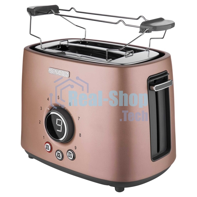 Тостер Sencor STS 6055RS розовый, 1000 Вт, 2 слота