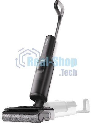 Пылесос Roborock Morph F25 черный, питание от аккумулятора, 200 Вт, уборка сухая/влажная, пылесборник 0.74 л