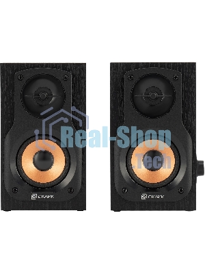 Акустическая система Oklick OK-162 2.0 темное дерево 8Вт