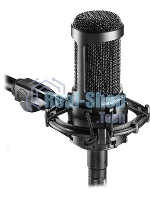 Микрофон проводной Audio-Technica AT2035 черный/черный