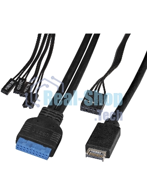 Компьютерный корпус Miditower ExeGate XP-332UC-UNS400 (ATX, БП UNS400 с вент. 12см, 2хUSB 3.0/1хTypeC, аудио, черный)
