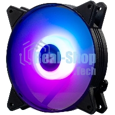Кулер Lyambda LAC-01 (чёрный, ARGB, 1100 RPM, 20.3 dBA, 36.54 CFM, 4-Pin/5v ARGB)