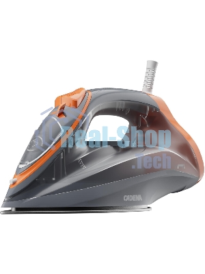 Утюг Cadena IC599C серый, 2600 Вт, 30 г/мин, 175 г/мин, 260 мл