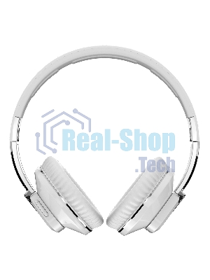 Беспроводные/проводные наушники More Choice HW33 белый, накладные, Bluetooth + проводной, до 10 ч