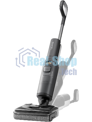 Пылесос Roborock Morph F25 черный, питание от аккумулятора, 200 Вт, уборка сухая/влажная, пылесборник 0.74 л