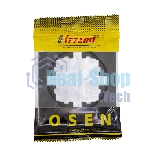 Рамка 1-м OSEN горизонт. квадрат черный бархат LEZARD 743-4200-146