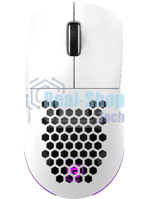 Мышь беспроводная Oklick 900GMW белый, 26000 dpi, радиоканал, Bluetooth, USB, кнопки - 6