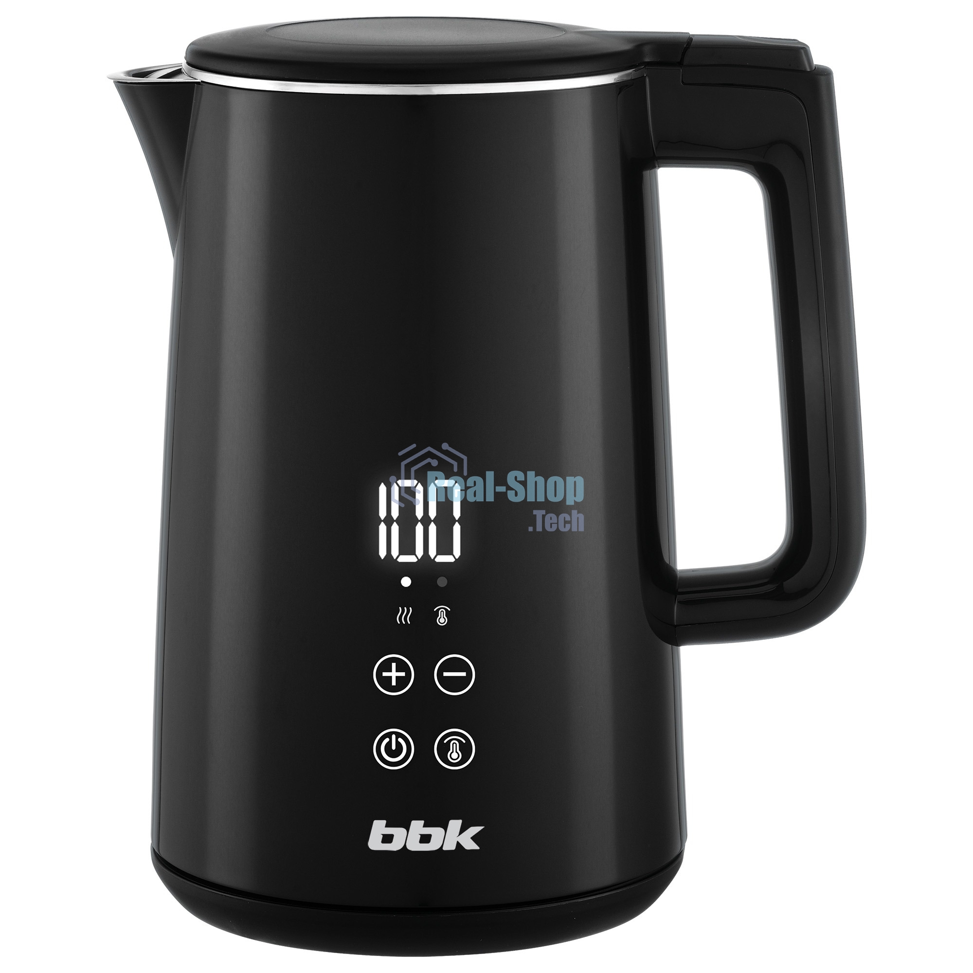 Чайник BBK EK1501 1.5л 2200 Вт, черный