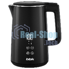 Чайник BBK EK1501 1.5л 2200 Вт, черный