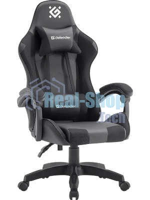 Кресло игровое Defender OKAS BLACK/GREY PU