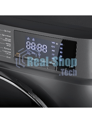 Стиральная машина Maunfeld MFWM127ISB02 графит, загрузка фронтальная 7кг, 1200 об/мин., класс: A+++