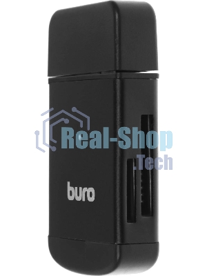 Кард-ридер Buro BU-CR-3103/черный/MMC/MS/MS Duo/MS Micro M2/MS Pro/RS-MMC/SD/SDHC/TF/mini-SD/USB 2.0/пластик