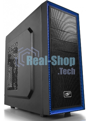 Компьютерный корпус Deepcool TESSERACT BF (one black fan) без БП, черный, ATX