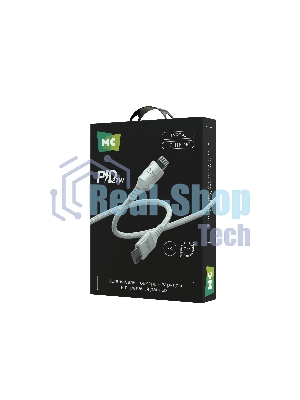 Кабель MORE CHOICE (4620202554192) K69ia 2м USB 3.0A PD 27W для Lightning ng 8-pin Type-C - 2м, белый