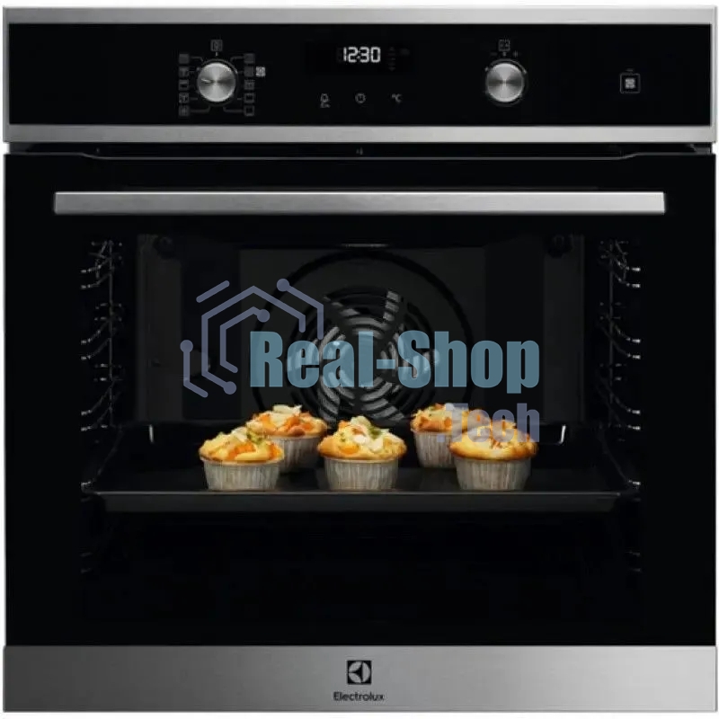 Духовой шкаф Электрический Electrolux EOD6P66X серебристый/черный