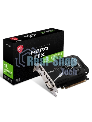Видеокарта MSI GT 1030 AERO ITX 4GD4 OC Nvidia GT 1030 4Gb, DDR4, PCI-E 3.0, HDMIx1 DVIx1 HDCP