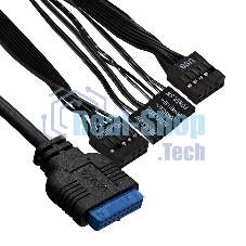 Компьютерный корпус Desktop ExeGate MI-301U-300 (mATX/mini-ITX, 1U-F300S 4см, 1*USB+1*USB 3.0, аудио, черный)