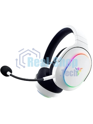 Гарнитура Razer Barracuda X Chroma белый, беспроводная, радиоканал, до 70 ч, съёмный микрофон, подсветка