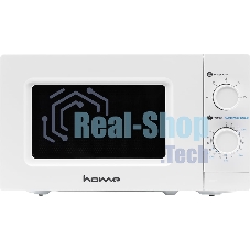 Микроволновая печь Home HMM207BW белый, 20 л, 700 Вт, переключатели — поворотный механизм
